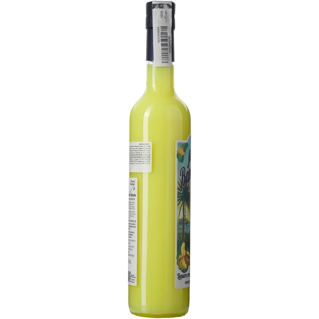 Лікер Sevico Fior Di Bananino Liqueur Creams Банан, 17%, 0,5 л - фото 4
