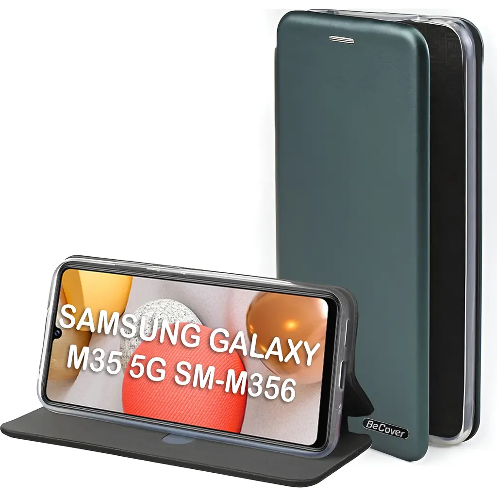 Чехол для мобильного телефона BeCover Exclusive Samsung Galaxy M35 5G SM-M356 Dark Green (711540) - фото 2
