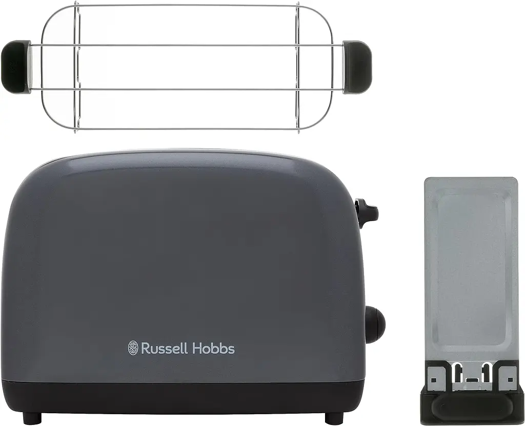 Тостер Colours Plus 1600Вт, подогрев, размораживание, металл., серый Russell Hobbs kuh0014905 - фото 3