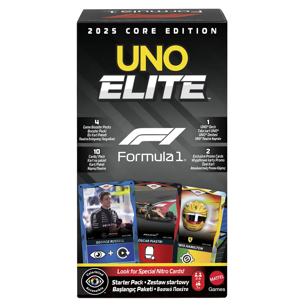 Настільна гра UNO Elite "F1" (JLV42)
