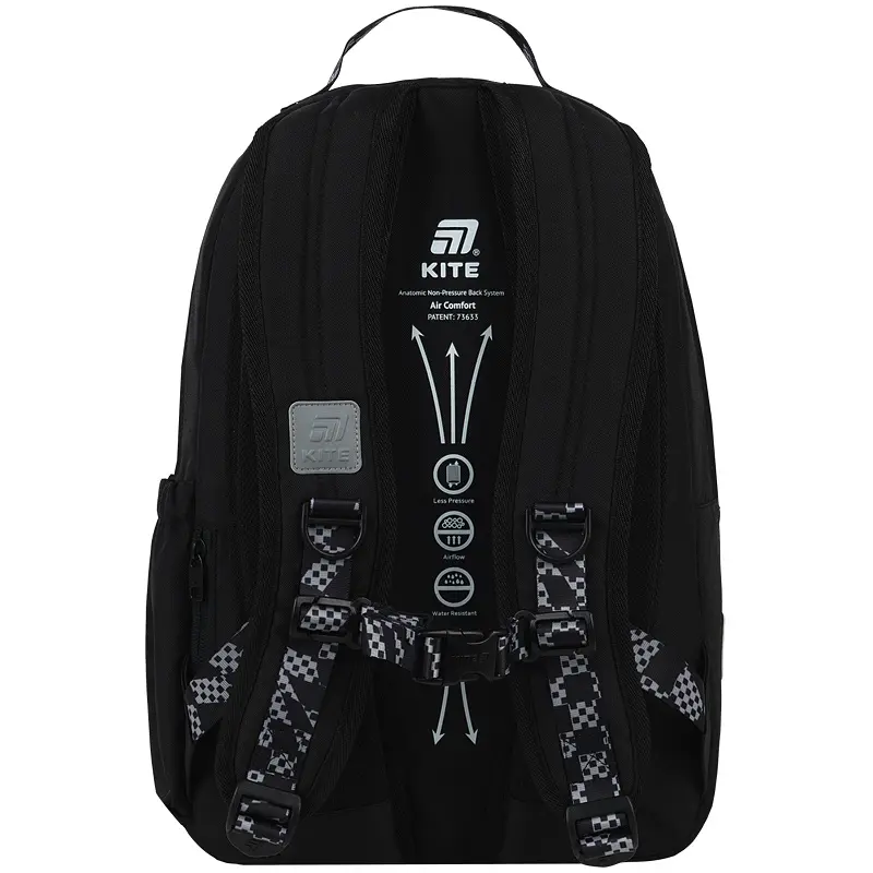 Рюкзак для старшої школи Kite Education teens 949M Nothing Impossible Чорний (K26-949M-2) - фото 6