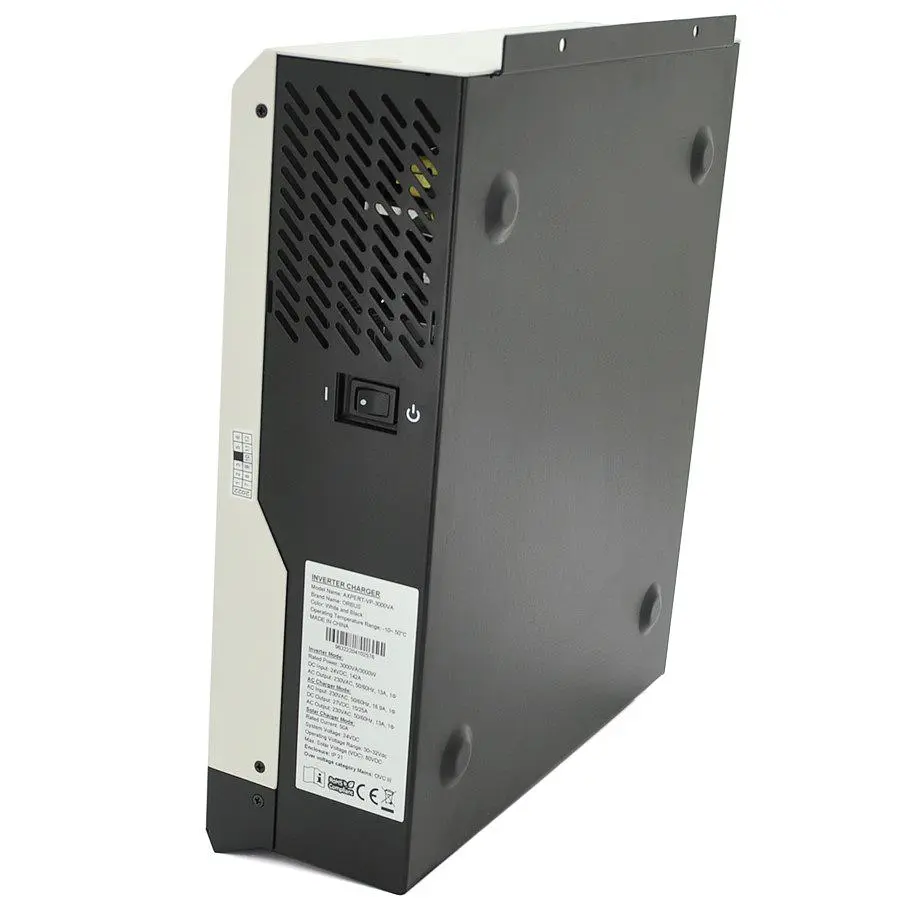 UPS ДБЖ гібридний інвертор ORBUS VP300024, 3000W, 24 V, струм заряду 0-70A, 160-275V, ШІМ-контролер (50А, 80 Vdc) - фото 3