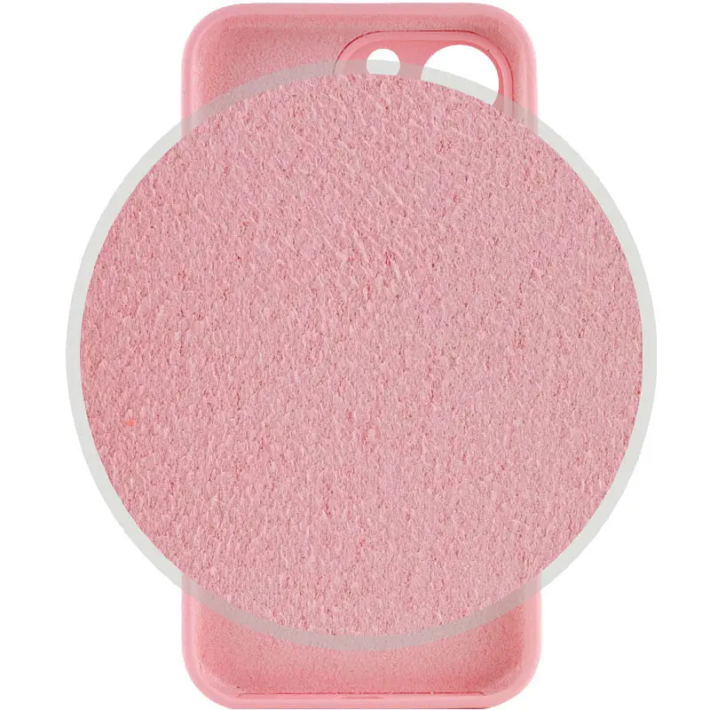 Чохол Silicone Case Full Camera Protective AA для Apple iPhone 14 Pro 6.1" Рожевий / Light pink - фото 3
