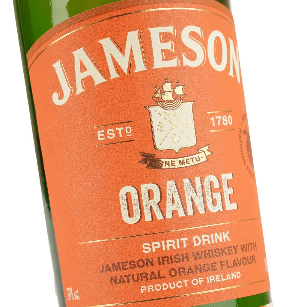 Спиртный напиток Jameson Orange Irish Whiskey 30% 0.7 л - фото 5