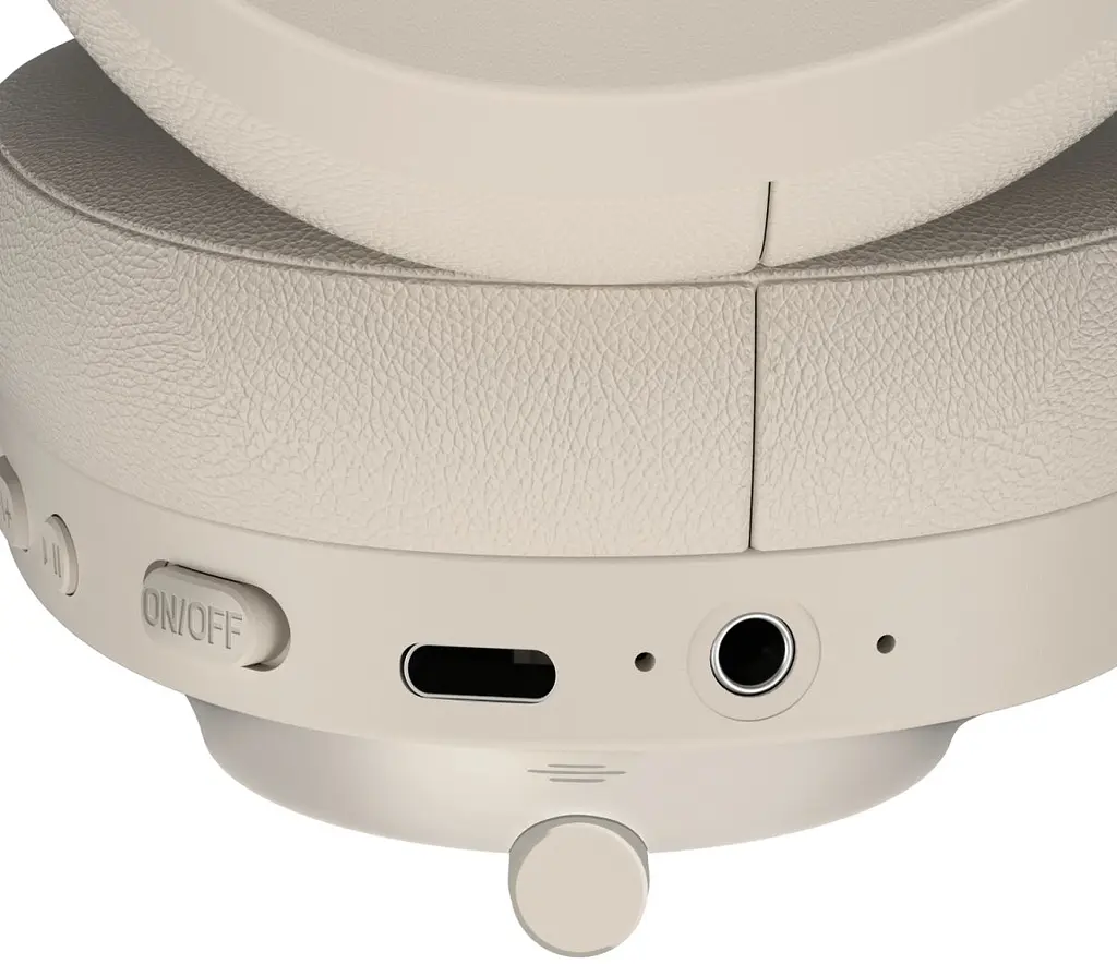 Гарнітура Defender FreeMotion B485 Bluetooth + 3.5 мм + USB-CANC Beige (63486) - фото 2