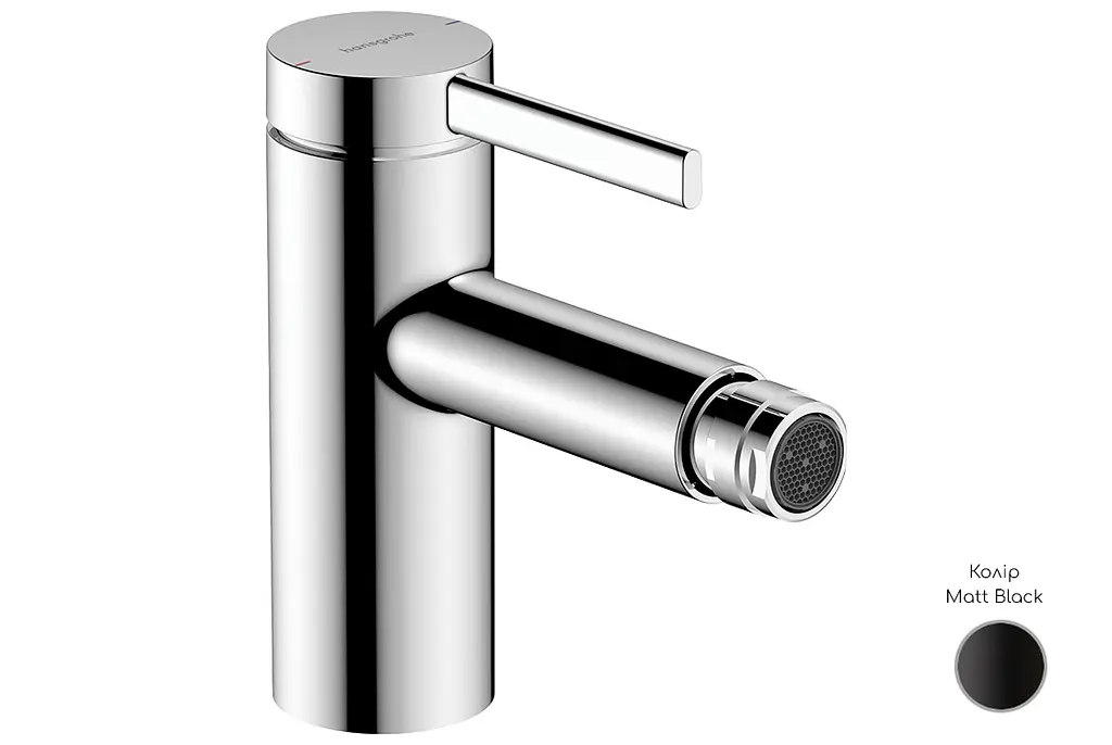 Змішувач для біде Hansgrohe Zesis S matt black 74200670