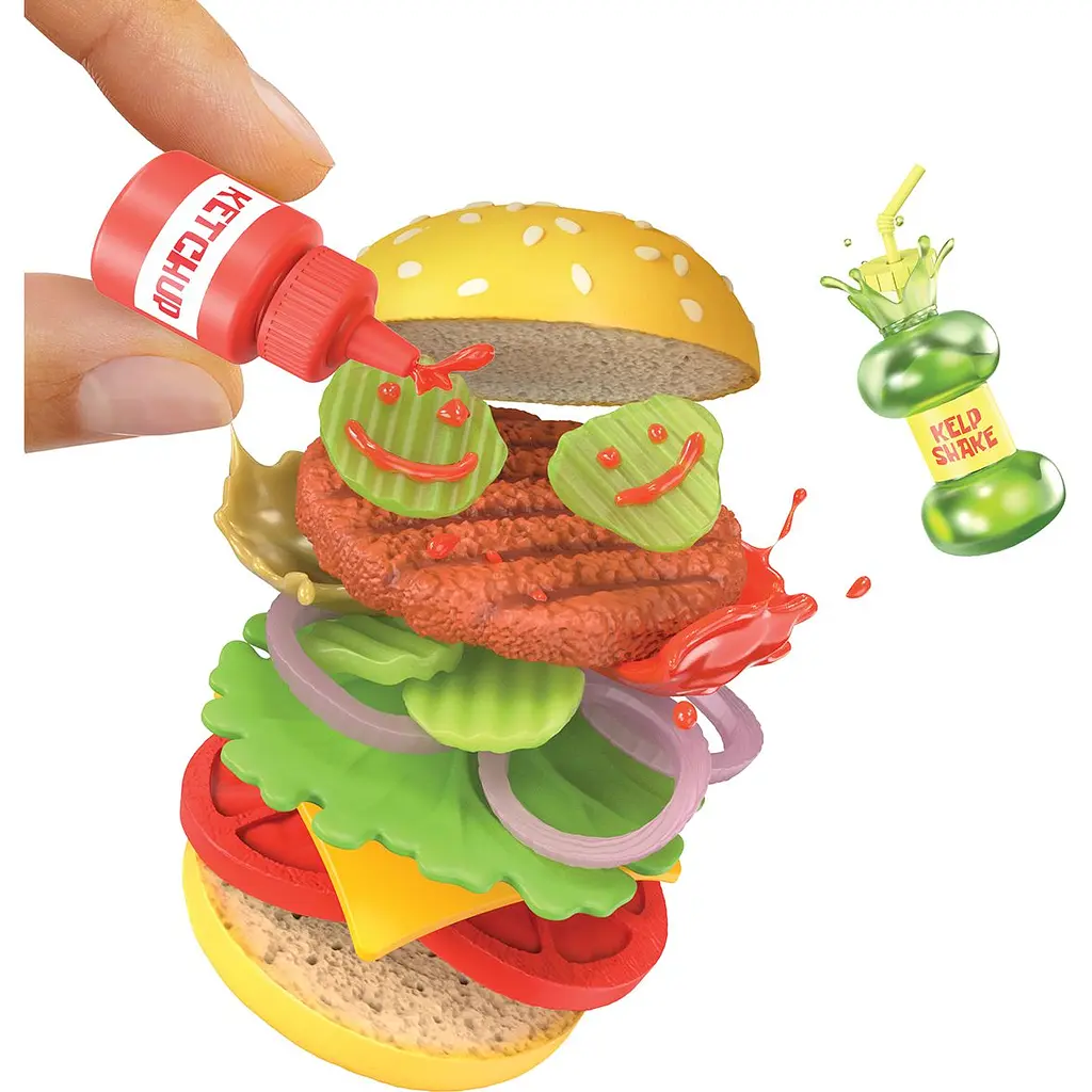 Игровой набор MGA's Miniverse SpongeBob Создания вкусности Красти Краб (599296) - фото 3