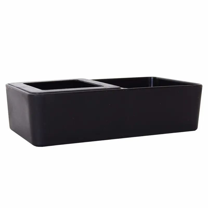 Миска подвійна для корму та води Terrario Double Dish із захистом від втечі корму - фото 2