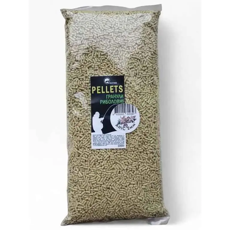Принада в гранулах Pellets FISHTIME Аніс 2мм 1кг