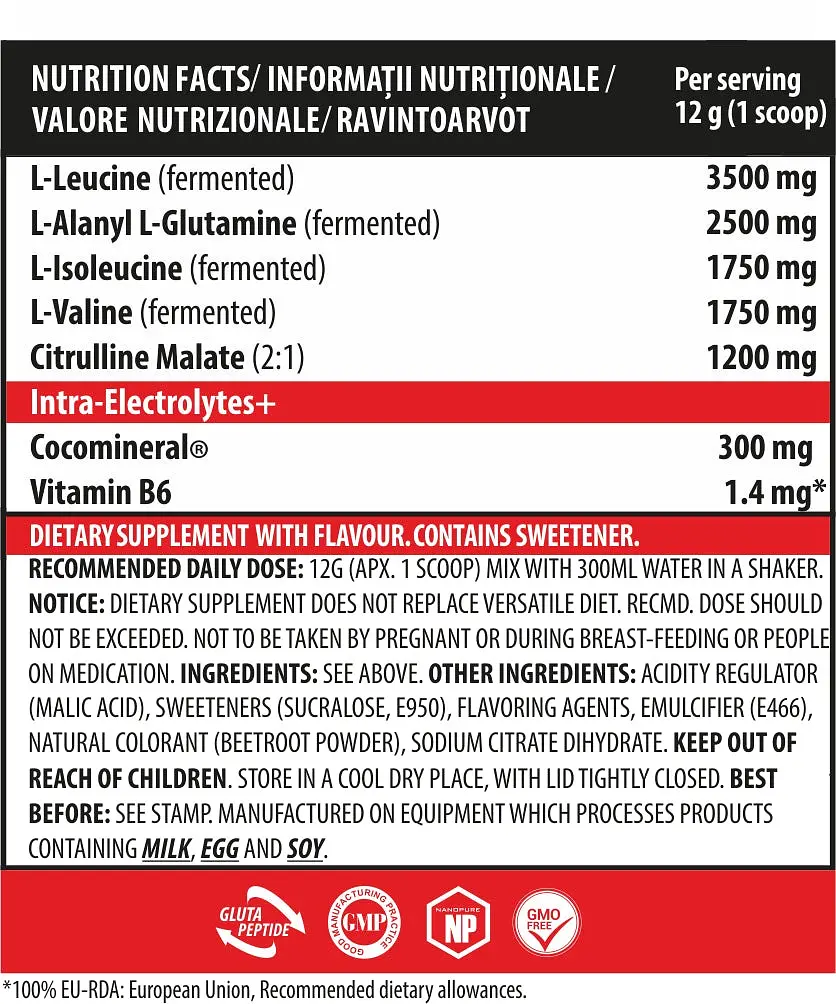 Аминокислота Genius Nutrition BCAA-X5 Зеленое яблоко 360 г - фото 2