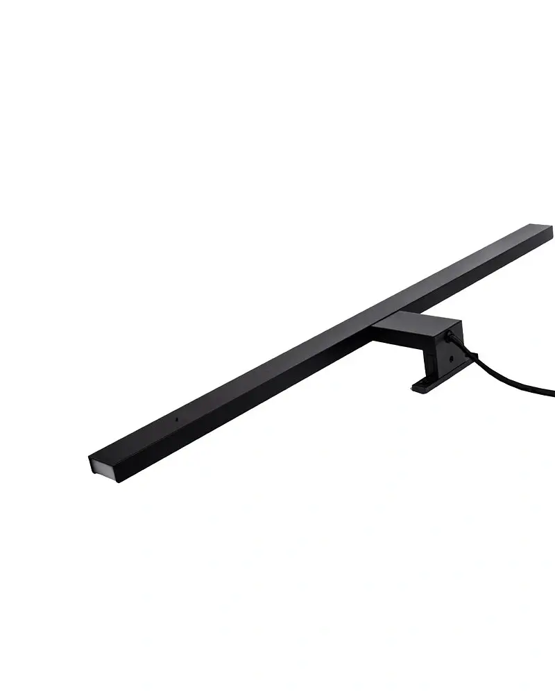 Светильник подсветка для зеркала Goldlux 328588 Samos Led 40 1x8W 4000K 900Lm IP44 черный - фото 2