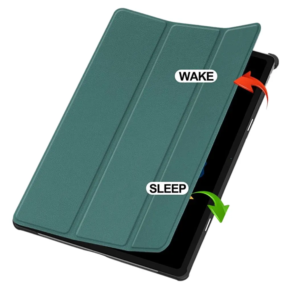 Чохол-книжка BeCover Smart Case для Lenovo Idea Tab Plus 12.1" Dark Green (715080) - фото 4