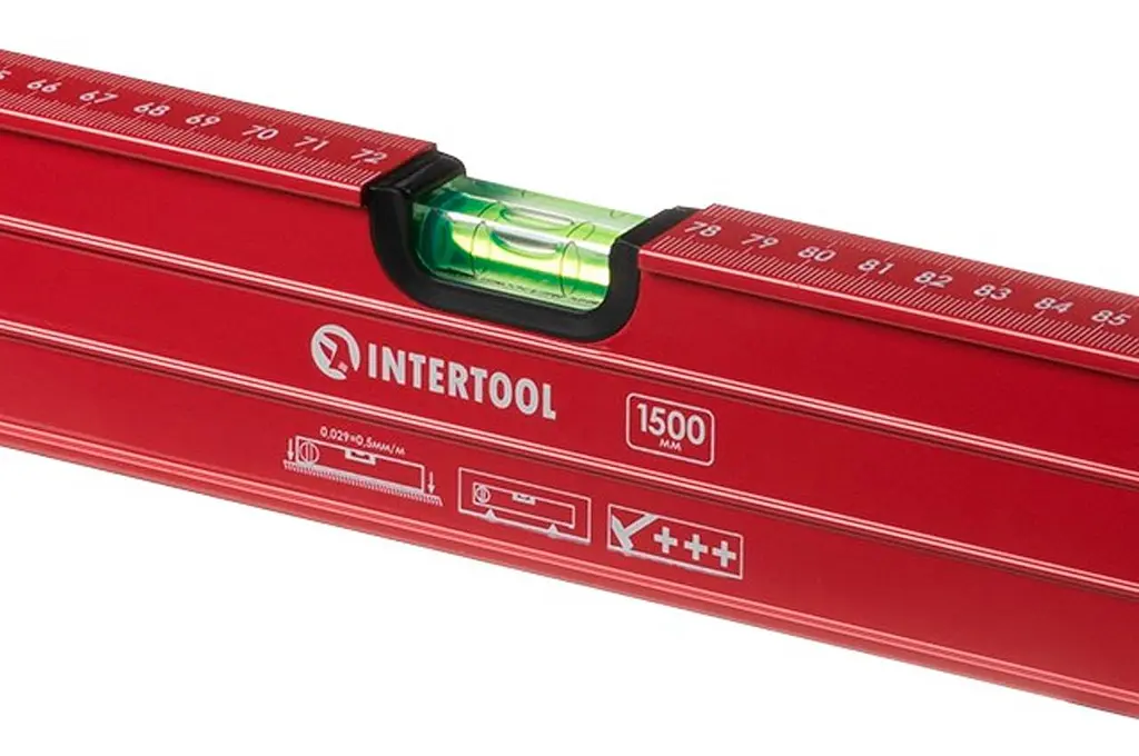 Рівень будівельний Intertool 1500 мм із поворотною капсулою MT-1275 - фото 5