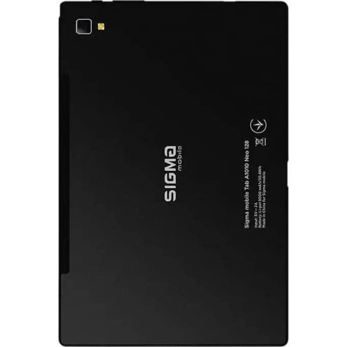 Планшет Sigma Tab A1010 Neo 128 Black UA UCRF - фото 2