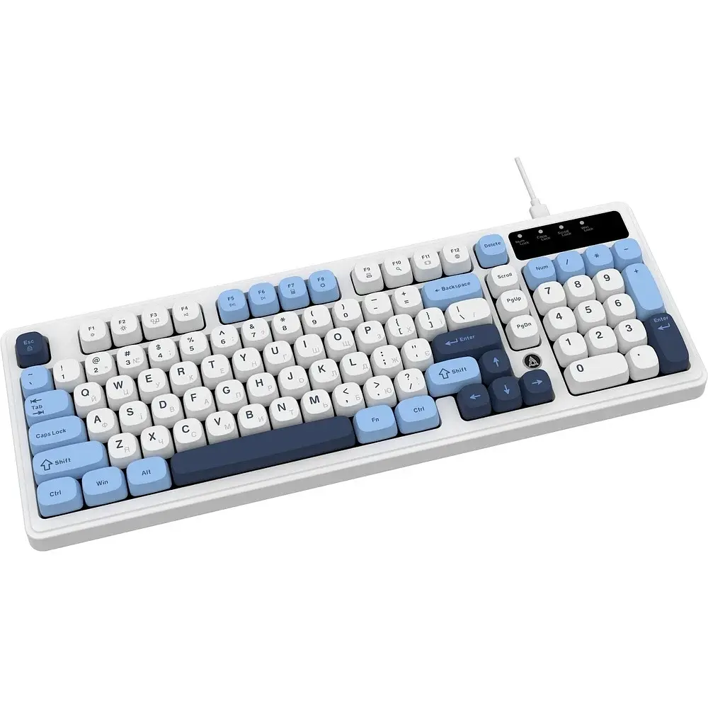 Клавіатура USB Ajazz AF98 Glacier Blue (AF98-GB) UA - фото 4