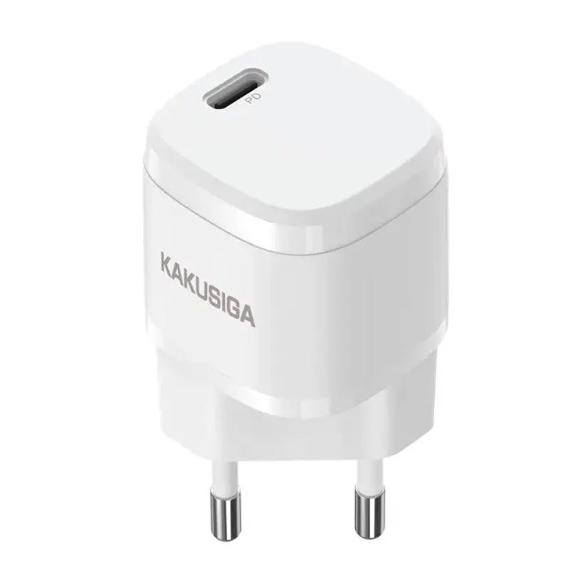 Зарядний пристрій для смартфона KAKUSIGA KSC597 20W із швидким заряджанням QC3.0 + кабель 3 А