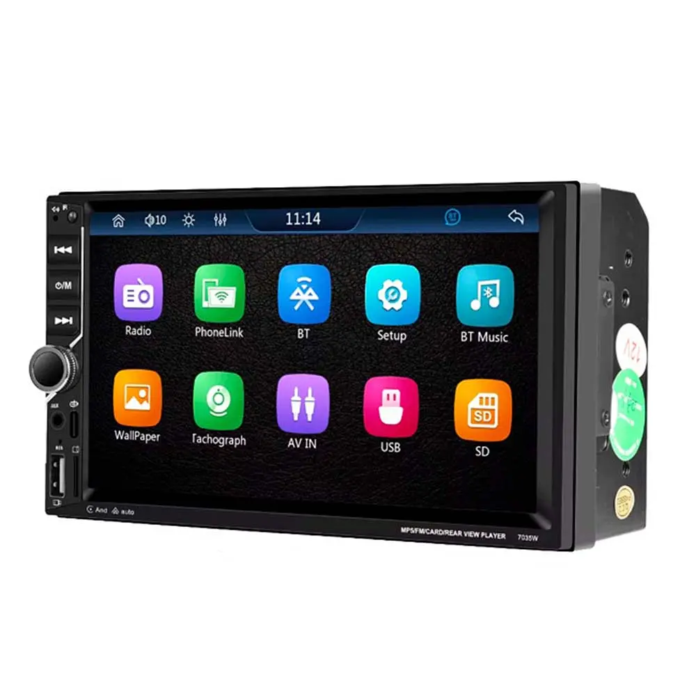 Автомагнитола 7inch MP5 с поддержкой Bluetooth и камерой заднего вида XPRO SRC-7035W (43842-7035W_1289) - фото 3