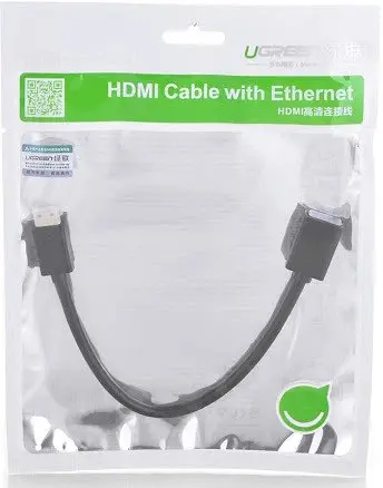 Перехідник - адаптер Ugreen Mini HDMI Male to HDMI Female Adapter Cable (22cm) кабелем 22 см (UGR-20137) - фото 3