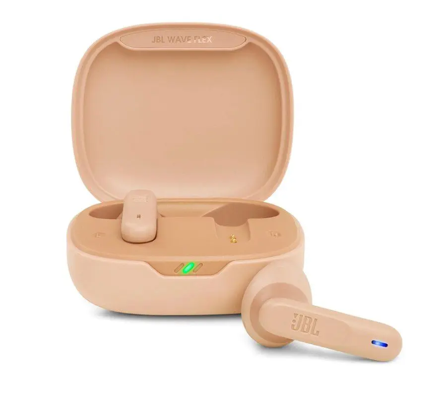 Навушники Bluetooth JBL WFlex TWS Beige - фото 2