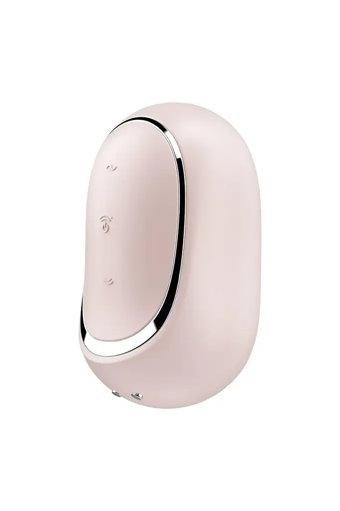 Вакуумный стимулятор клитора с вибрацией Satisfyer Pro To Go 2 бежевый - фото 5