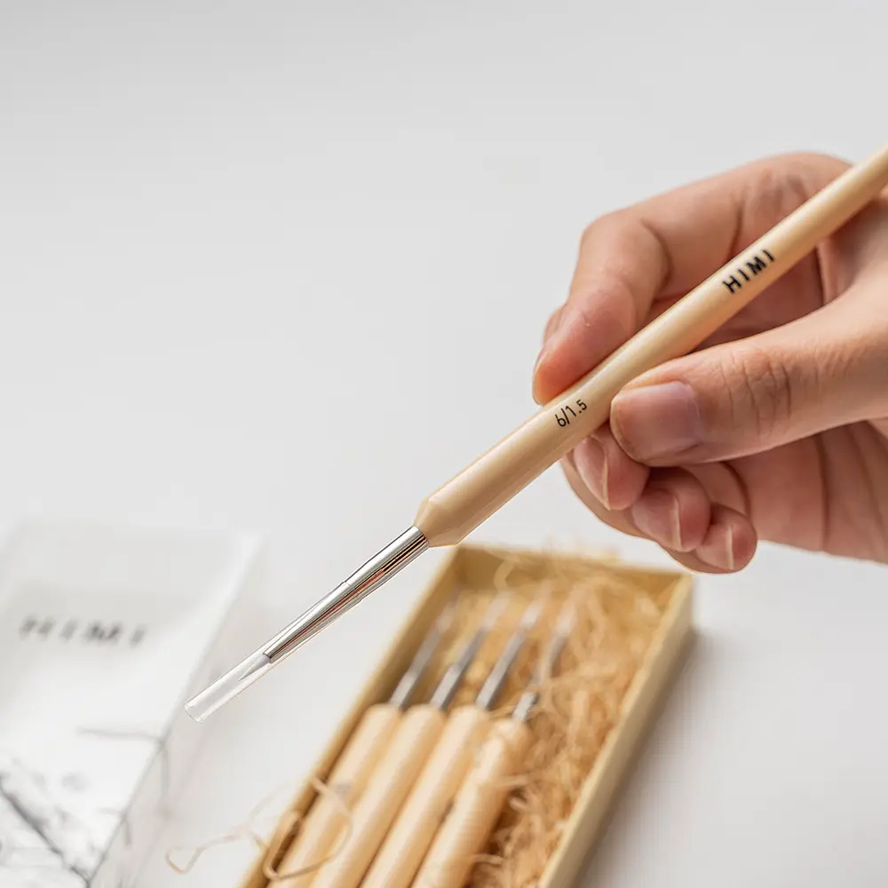 Набір пензлів HIMI 5 шт., лайнер Detail Painting Brush Set (6974712459194) - фото 9