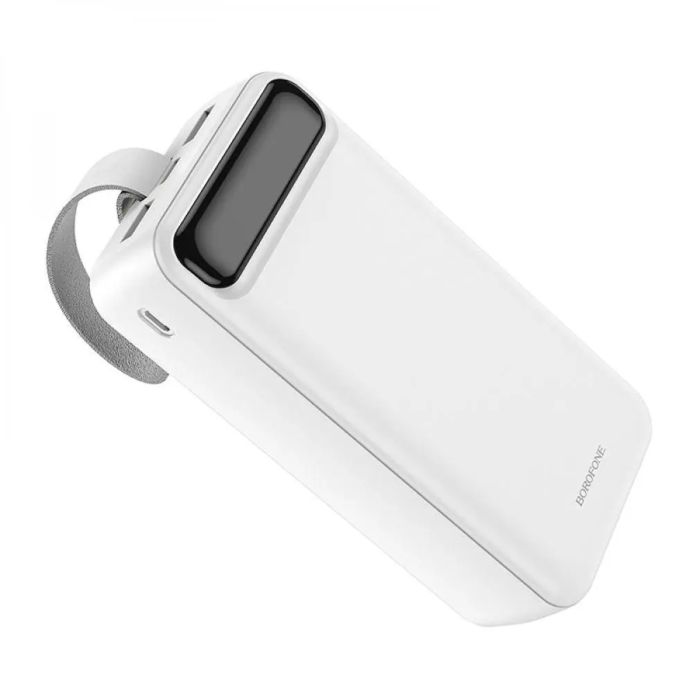 Портативный аккумулятор с лампой Borofone BJ14B 30000 mAh белый - фото 2