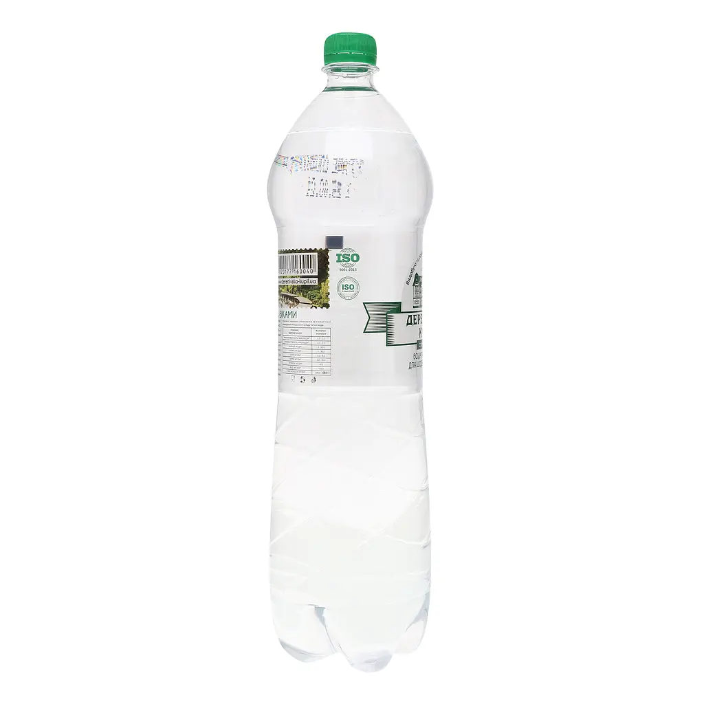Питьевая вода Дереновская Купель слабогазированная 1.5 л - фото 2