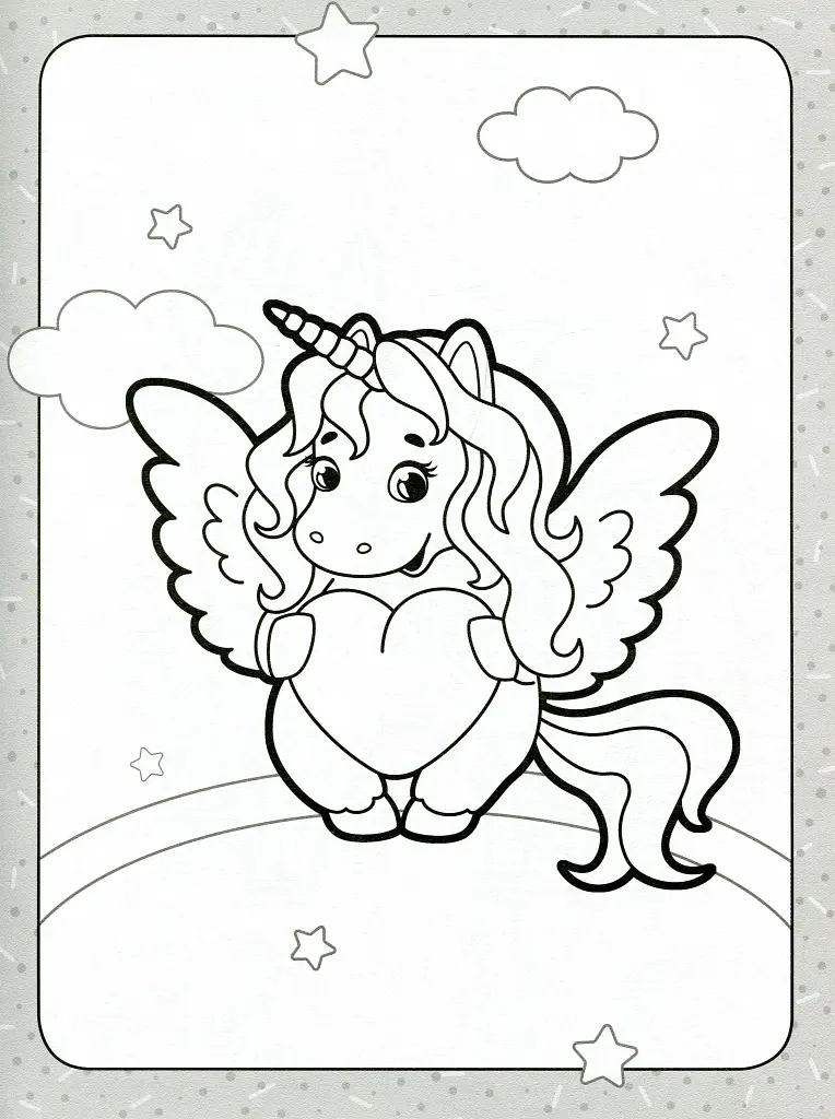 Розмальовка для найменших. Світ поні, лам та єдинорогів - фото 5