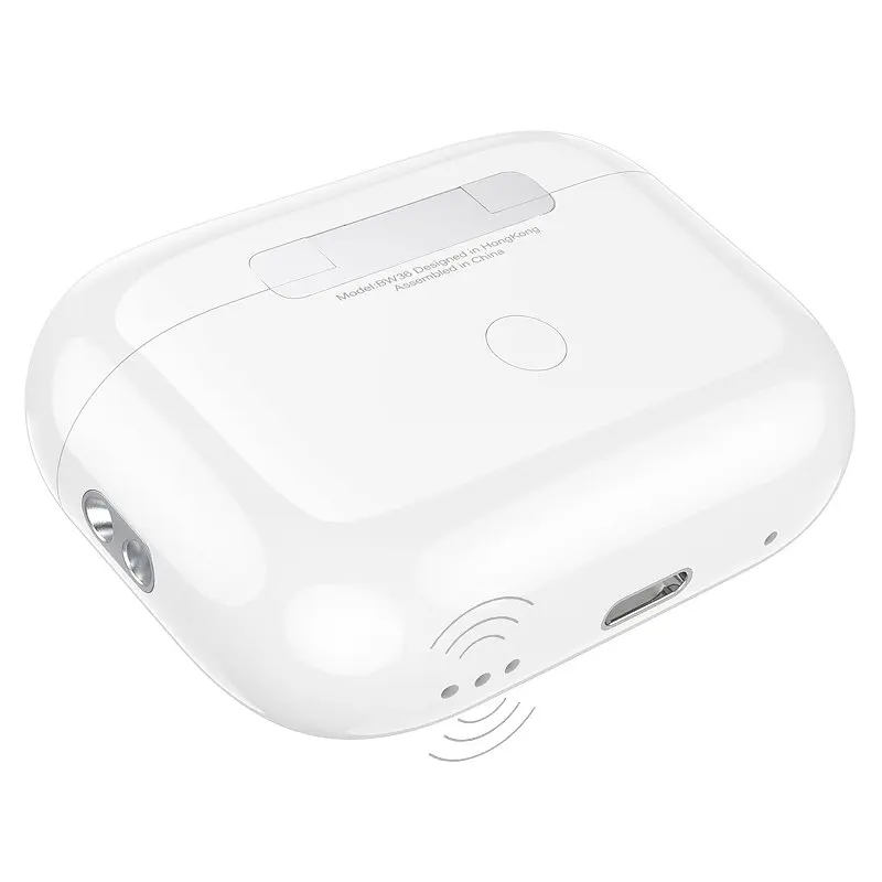 Беспроводные TWS наушники Borofone BW36 ANC White - фото 3
