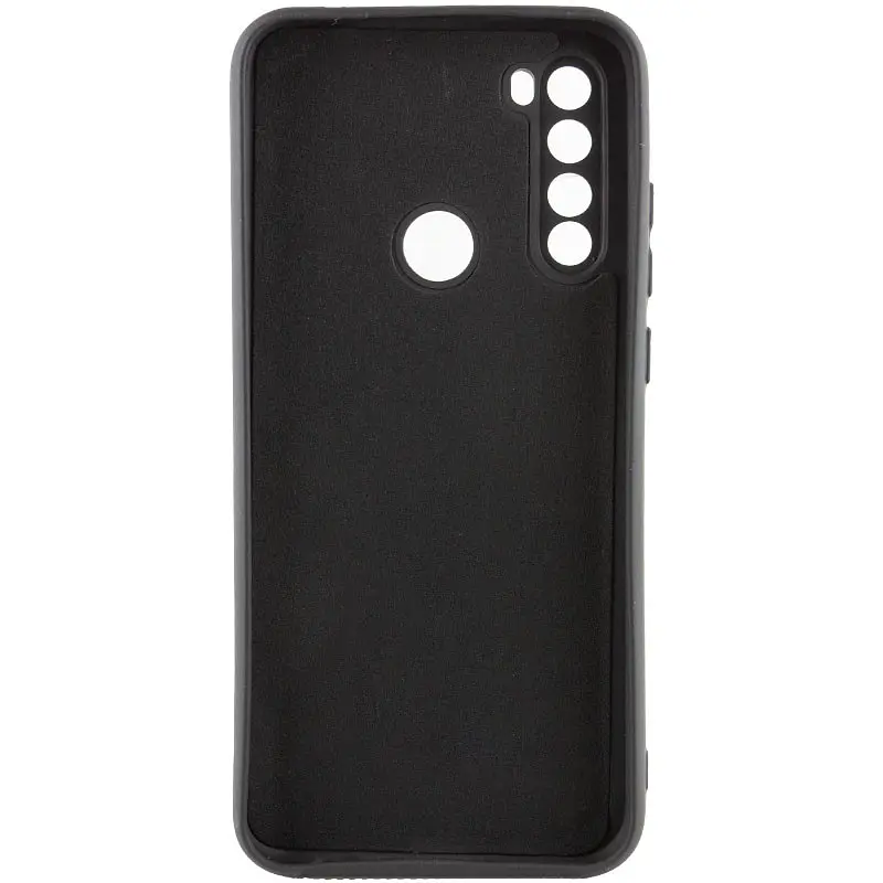 Чохол TPU Getman Liquid Silk Full Camera для Xiaomi Redmi Note 8T Чорний / Black - фото 2