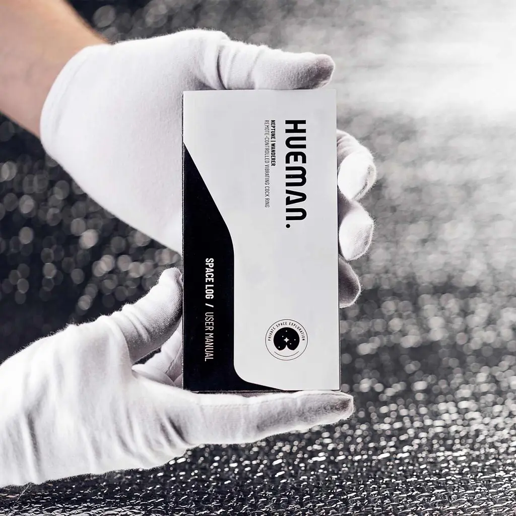 Анальна пробка Hueman Galaxy Force 15 см (фіолетова) - фото 20