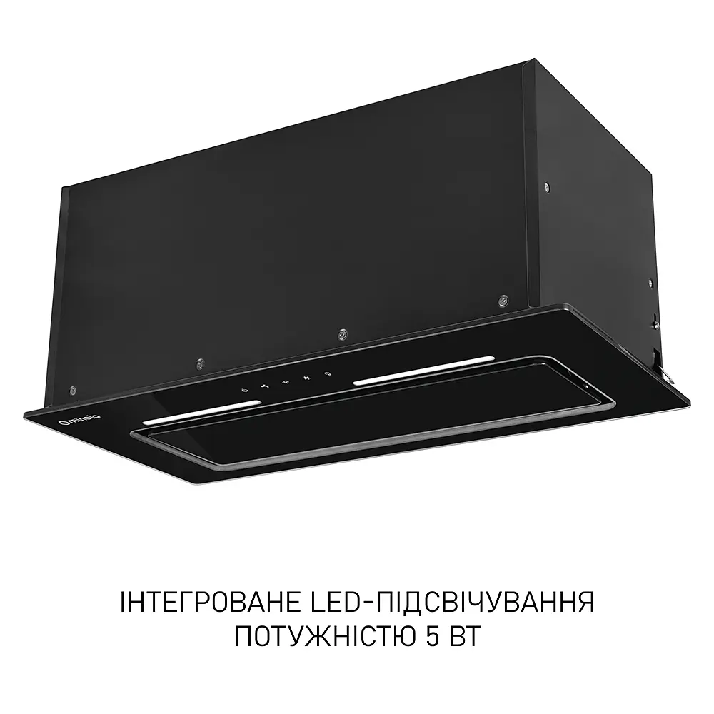 Витяжка повновбудована Minola HBI 6873 BL GLASS 1200 LED Line - фото 7