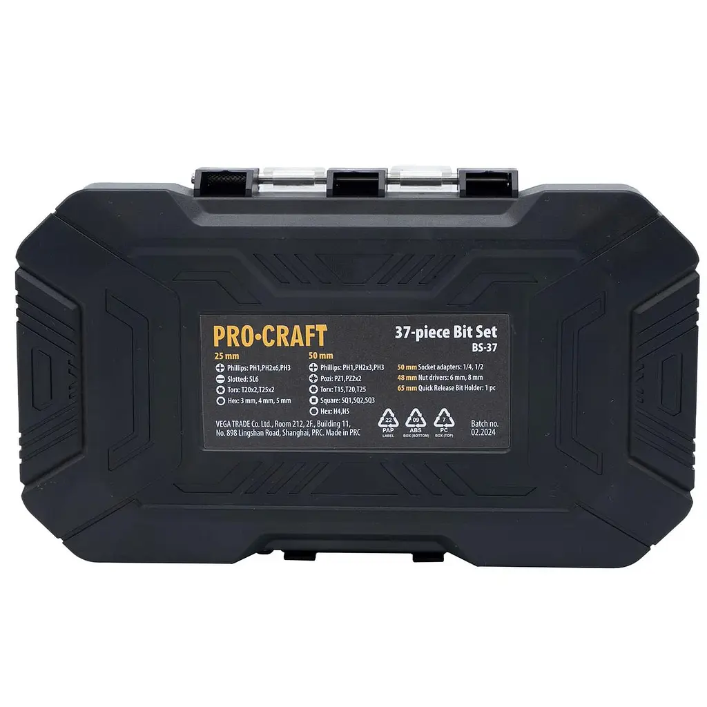 Набір біт Procraft BS37 - фото 5