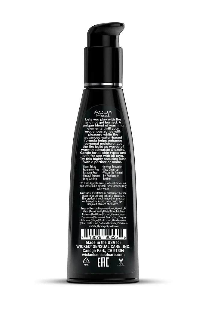 Лубрикант збудливий Wicked Aqua Heat 120 ml - фото 2
