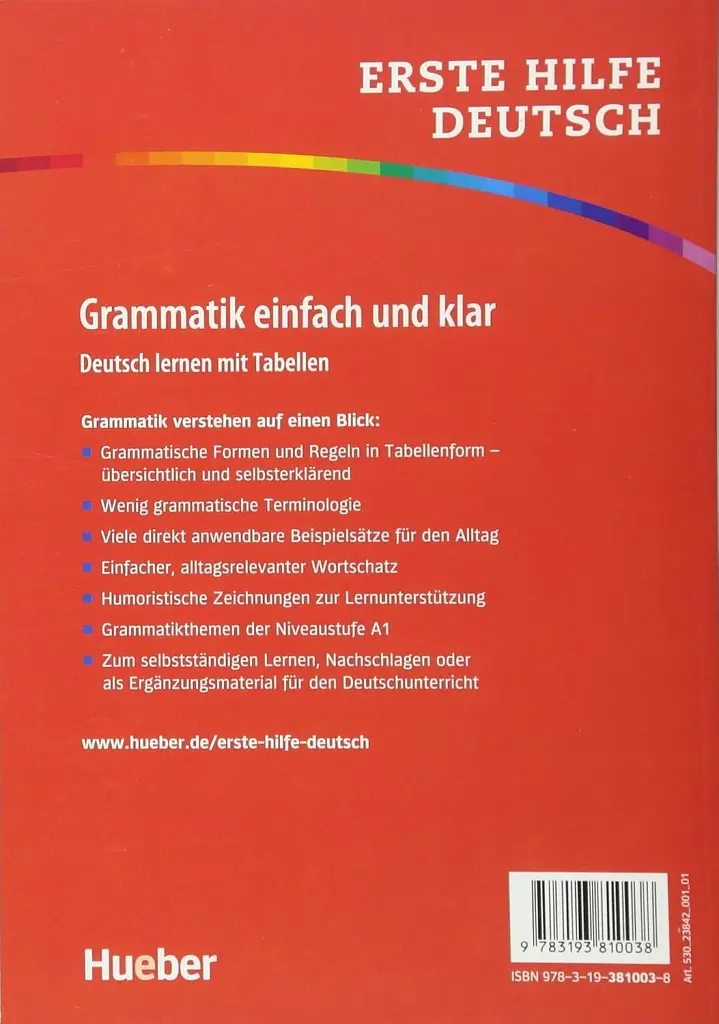 Erste Hilfe Deutsch - Grammatik einfach und klar Buch - фото 2