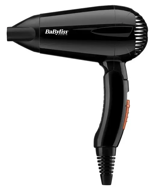 Фен дорожній Travel Dry, 2000Вт, 2 режими, складне руків'я, чорний BaByliss teh0017498 - фото 2