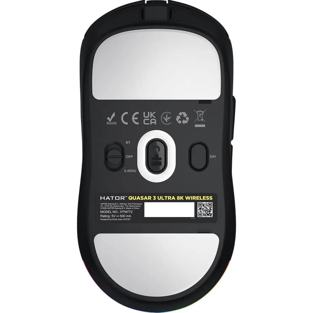 Миша Hator Quasar 3 Ultra 8K Wireless Black Edition (HTM772) [174092] - фото 6