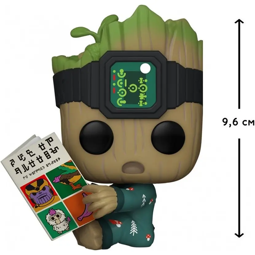 Фігурка Funko Pop! I am Groot: Грут с книгой [70651] [118098] - фото 2