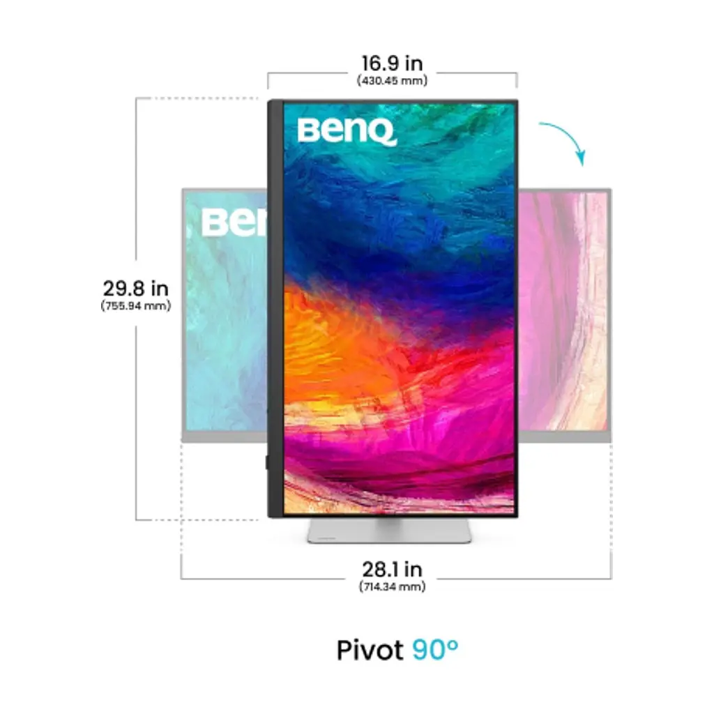 Монітор BenQ PD3226G White-Silver - фото 2