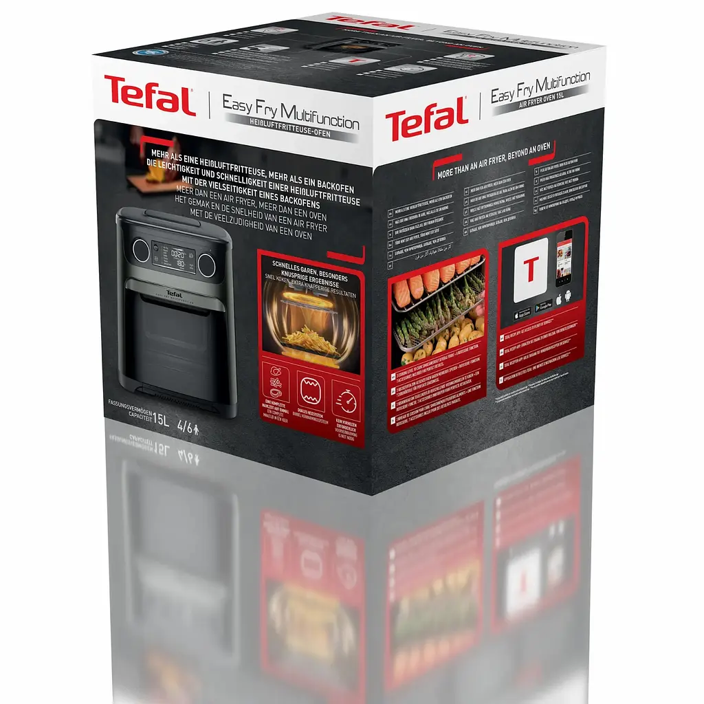Мультипіч Tefal Easy Fry Multifunctional 1800Вт механічне керув. 9 програм пластик чорний - фото 10