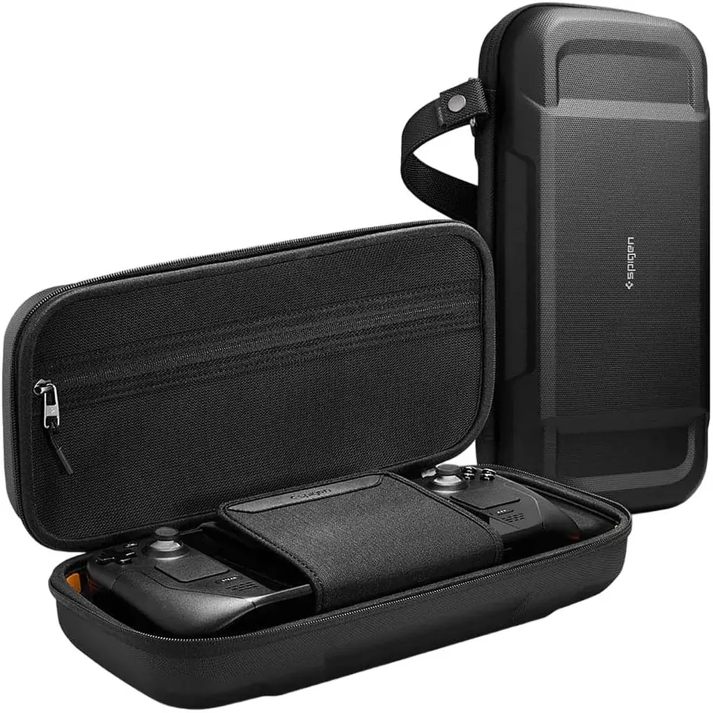 Кейс-чохол Spigen Rugged Armor Pro для Valve Steam Deck Black (AFA03731) [113507] - фото 11