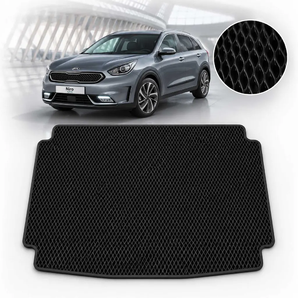 Килимок у багажник EVA для Kia Niro (hybrids) 2016-
