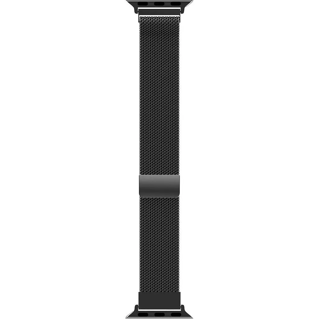 Ремінець Milanese Loop Magnetic Band для Apple Watch 38mm Black [21295] - фото 3