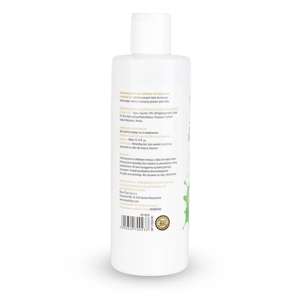 Лубрикант Boys Of Toys MyLove Aroma Series IntimMassage Kiwi 2в1 та масажний гель, 300 мл - фото 6