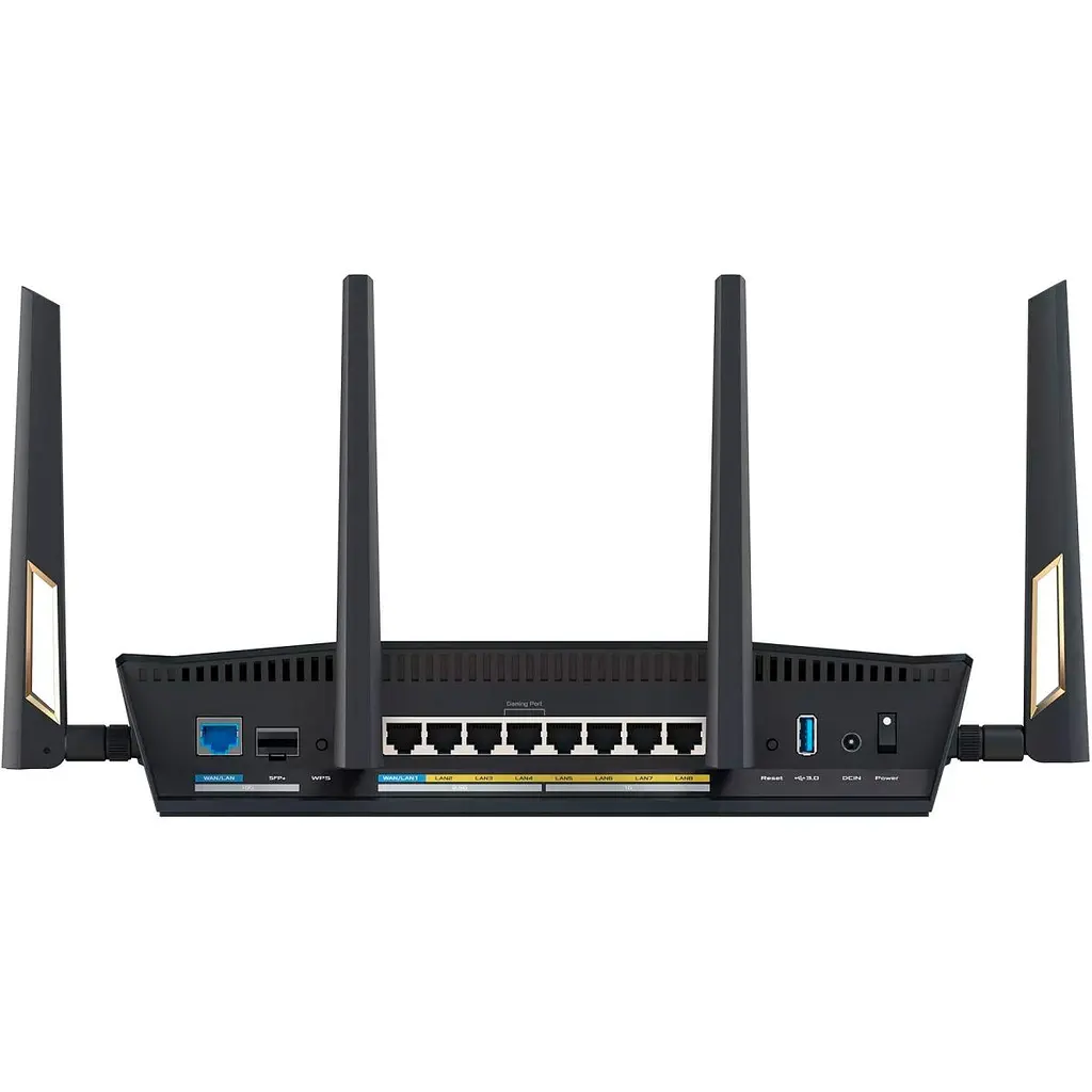 Бездротовий маршрутизатор (роутер) Asus RT-BE88U BE7200 (90IG08V0-MO3N0V) [114173] - фото 7