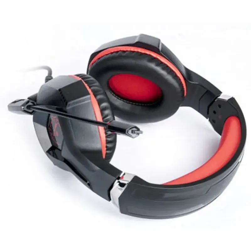 Навушники REAL-EL GDX-7575 Black/Red (EL124100042) - фото 2