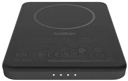 Павербанк Belkin Magnetic Wireless Black 5 000 mAh / 15 Вт (BPD010HQBK) - фото 3