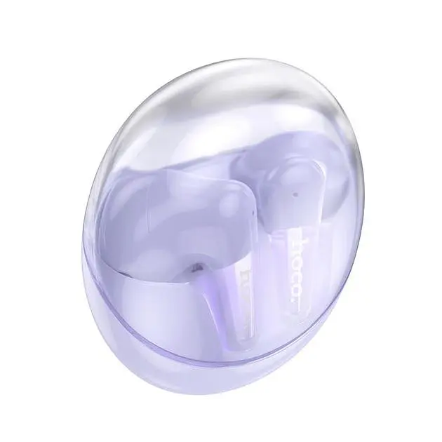 Навушники Hoco EW202 Magic true wireless BT headset, BT5.4, 35mAh, 350mAh, 6h, IPX4, purple - фото 2