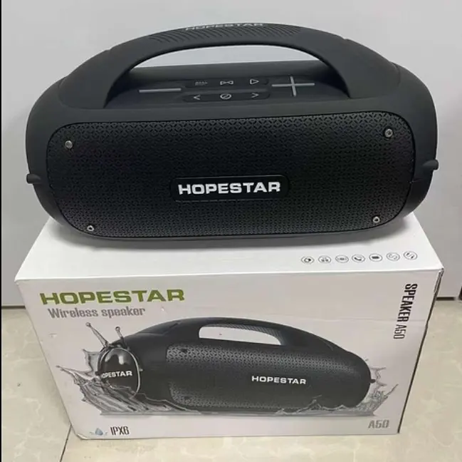 Портативна Bluetooth-колонка Hopestar A50 Black - фото 2