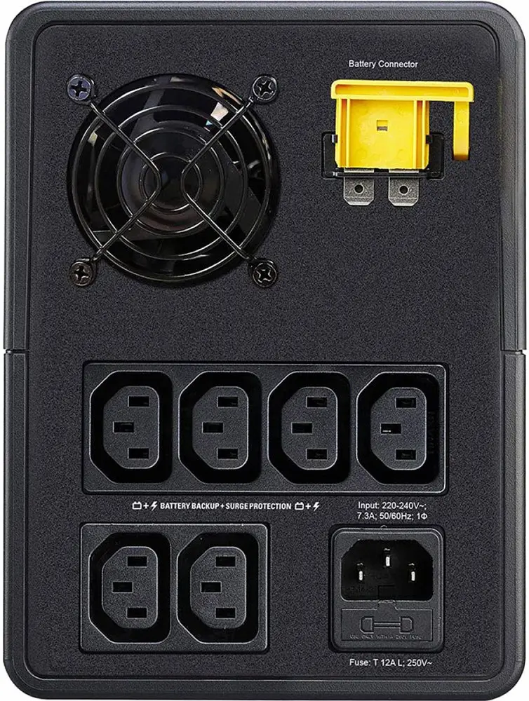 ДБЖ APC Easy UPS 1600VA/900W, 6xC13, (BVX1600LI) - фото 4
